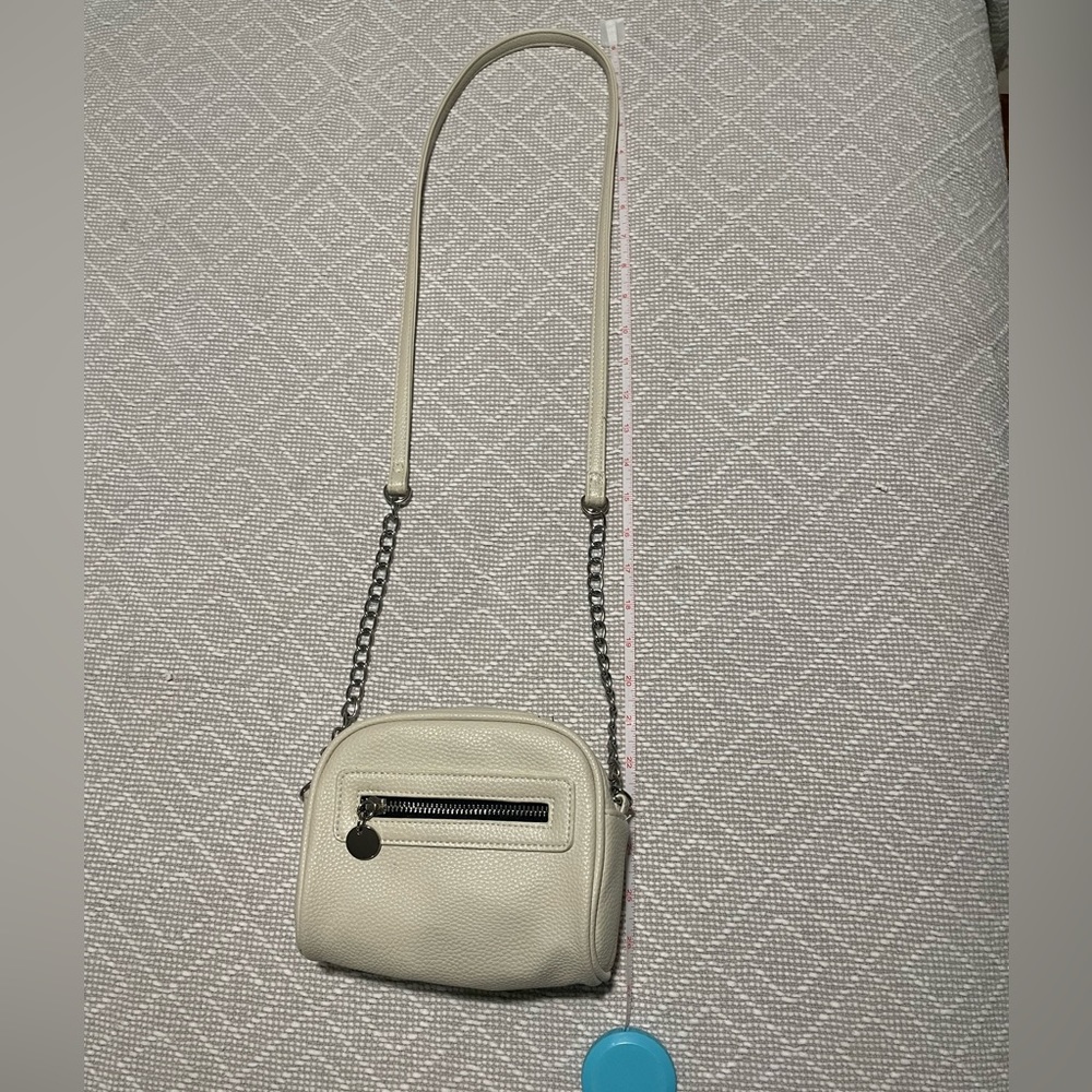 Small Crossbody Purse, Ivory - Picture 9 of 13